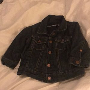 Gap lined denim jacket